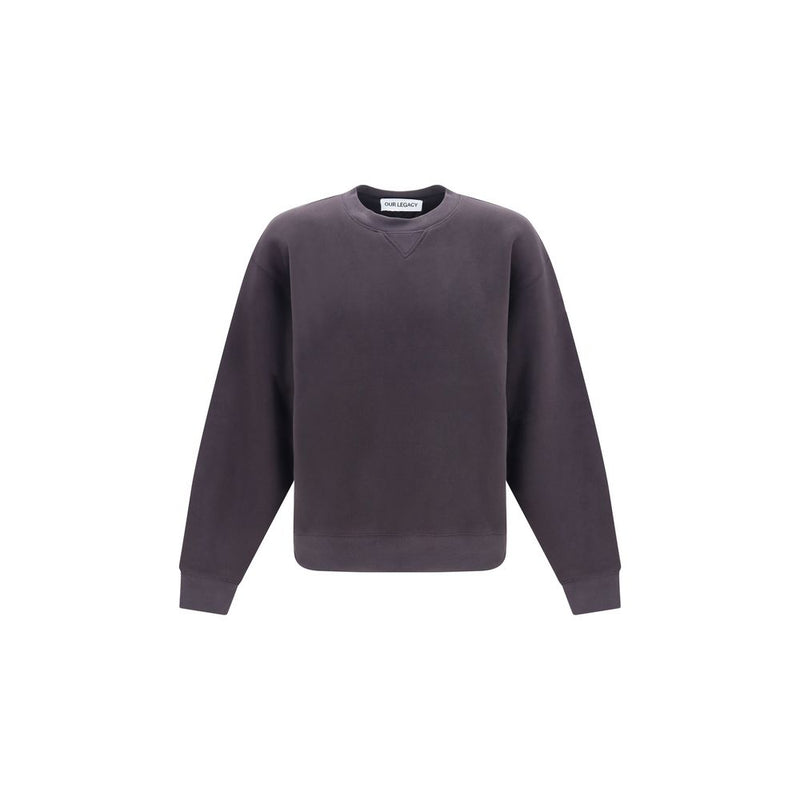 Our Legacy Black Cotton Sweatshirt