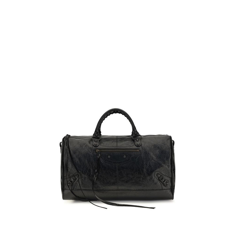 Balenciaga Black Lamb Ovis Aries Shoulder Bag