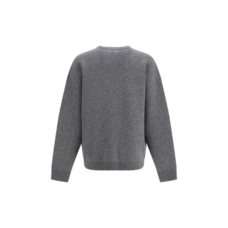 Balenciaga Gray Wool Oves Aries Sweatshirt