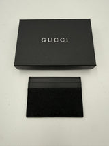 Gucci GUCCI GG Canvas Black Cardholder