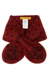 Guest in Residence Red Wool Foulard