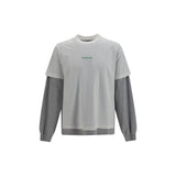 Balenciaga White Cotton Long Sleeve T-Shirt