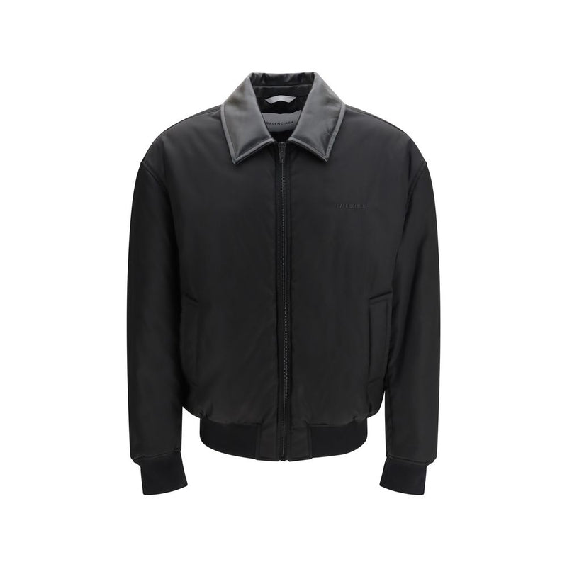 Balenciaga Black Nylon Bomber