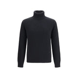 Ami Paris Black Wool Oves Aries Sweatshirt