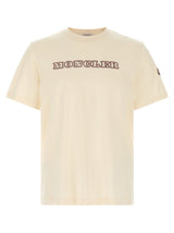 Moncler White Cotton T-Shirt
