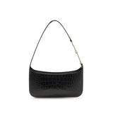 Tom Ford Black Calf Leather Bos Taurus Shoulder Bag