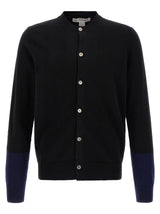 Comme Des Garçons Black Wool Cardigan
