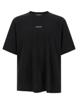 Dolce & Gabbana Black Cotton T-Shirt