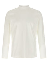 Brunello Cucinelli White Cotton T-Shirt