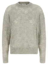 Brunello Cucinelli Gray Polyamide Cardigan