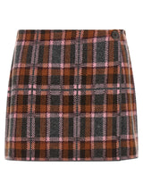 Guest in Residence Brown Wool Long Skirt
