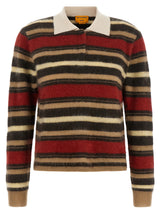 Guest in Residence Multicolor Cashmere Polo Shirt