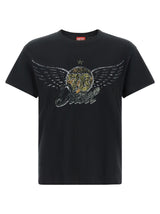 Diesel Black Cotton T-Shirt