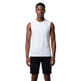Calvin Klein Jeans White Cotton Tank Tops
