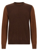 Maison Margiela Brown Wool Cardigan