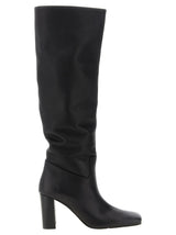 Khaite Black Calfskin Over The Knee