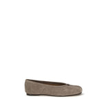 Maison Margiela Gray Calf Leather Bos Taurus Ballet Flats