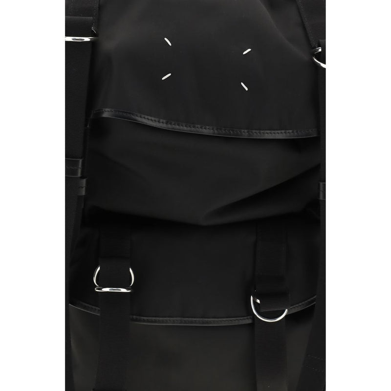 Maison Margiela Black Nylon Backpack