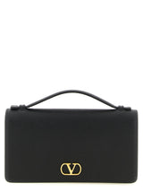 Valentino Garavani Black Calfskin Cardholder