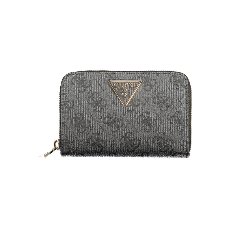 Guess Jeans Black Polyurethane Women Wallet