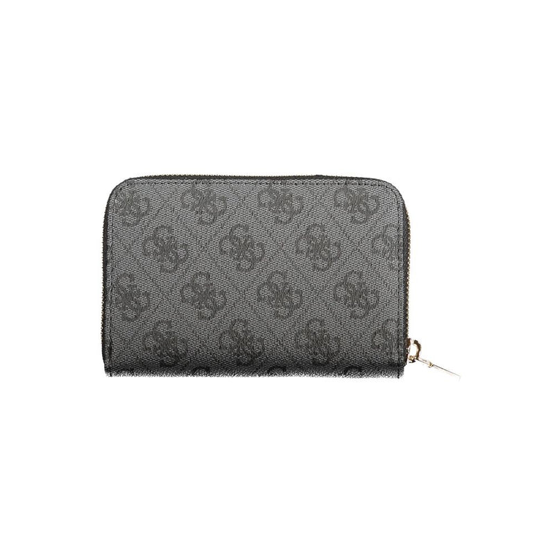 Guess Jeans Black Polyurethane Women Wallet