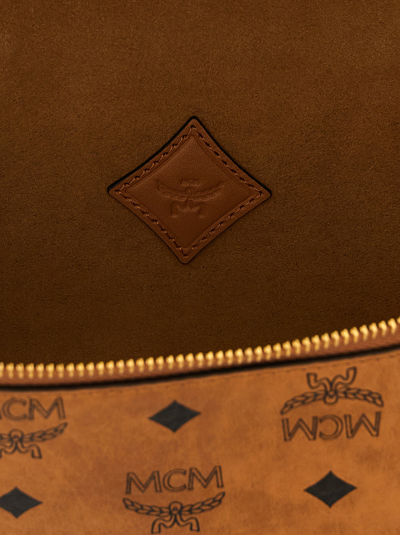 MCM Brown Polyethylene Crossbody Bag