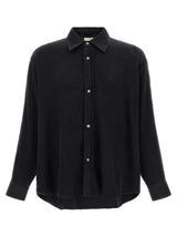 MFPEN Black Lyocell Blouse