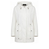 Mr&Mrs Italy White Cotton Women Jacket
