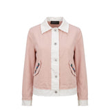 Mr&Mrs Italy Pink Cotton Women's Jacket