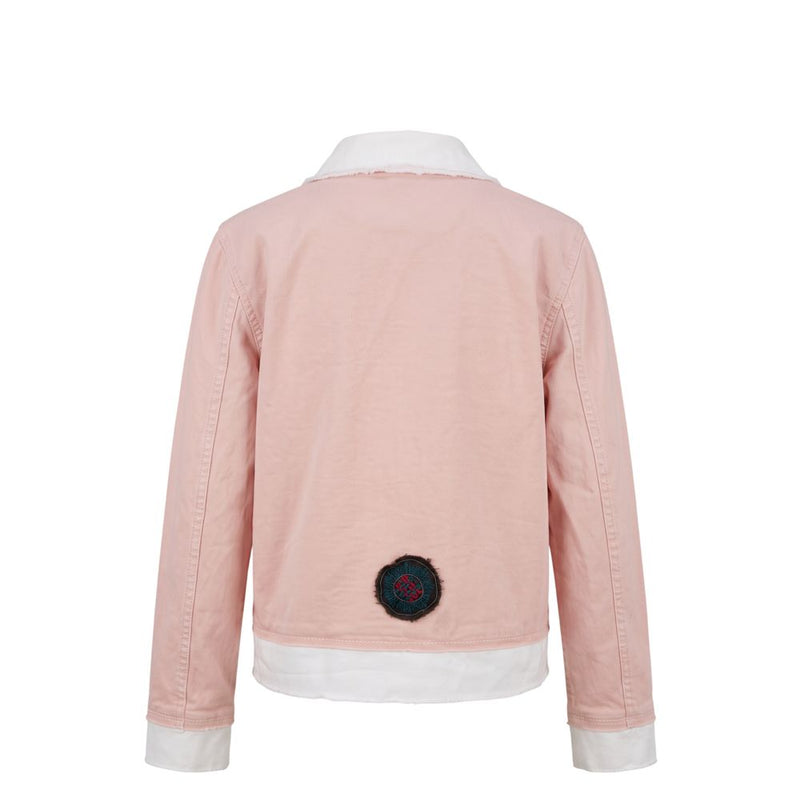 Mr&Mrs Italy Pink Cotton Women's Jacket