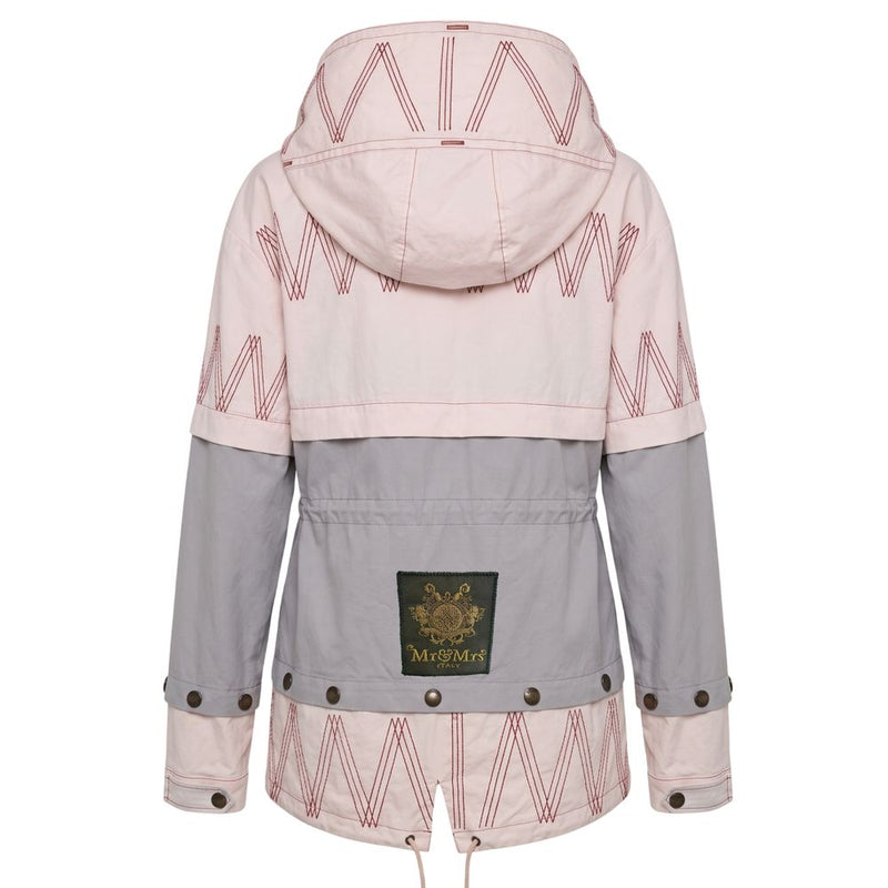 Mr&Mrs Italy Pink Cotton Women Jacket