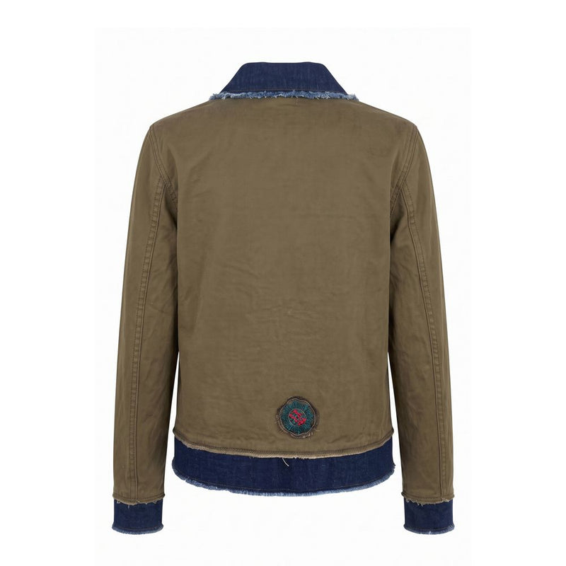 Mr&Mrs Italy Green Cotton Women's Jacket