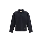 Valentino Garavani Black Cotton Sweatshirt