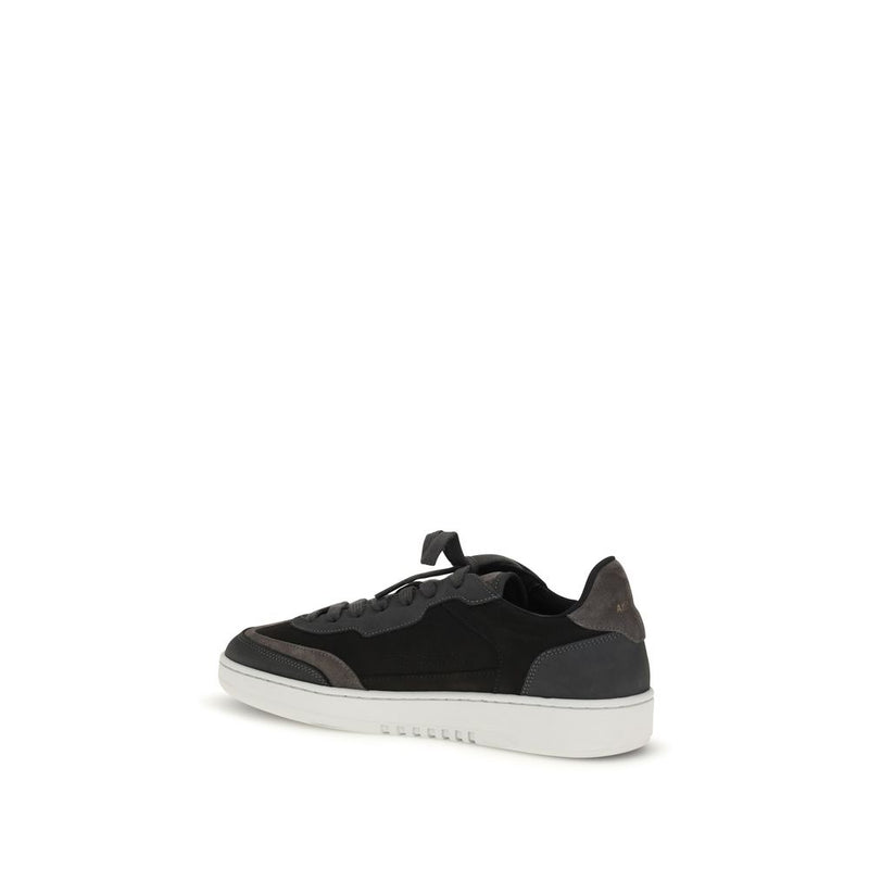 Axel Arigato Black Nubuc Leather Athletic Sneakers