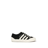 Y-3 Black Fabric Low Top Sneakers