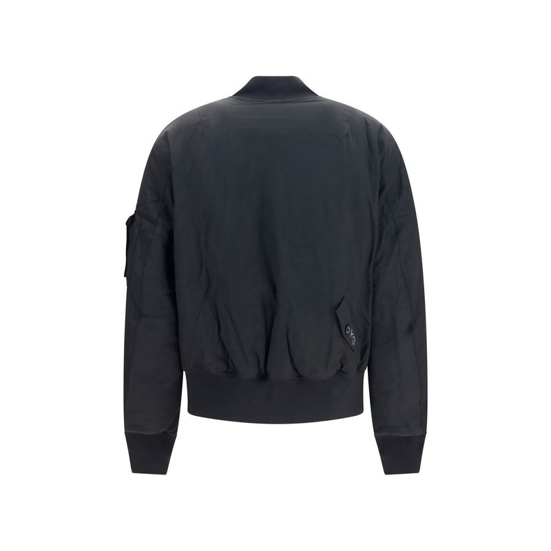 Y-3 Black Polyamide Bomber