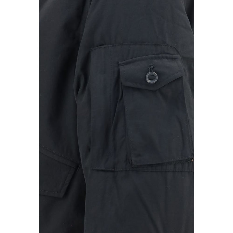 Y-3 Black Polyamide Bomber