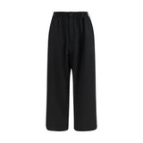 Y-3 Black Wool Oves Aries Casual Pants