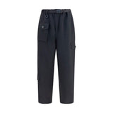 Y-3 Black Polyester Athletic Pants