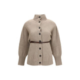 Brunello Cucinelli Beige Wool Oves Aries Cardigan