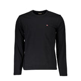 Napapijri Black Cotton Men's T-Shirt