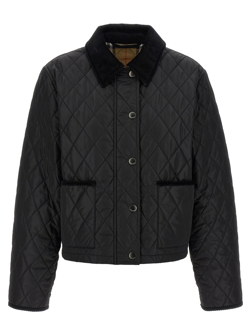 Burberry Black Polyamide Full-Length Jacket