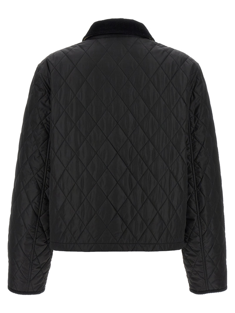 Burberry Black Polyamide Full-Length Jacket
