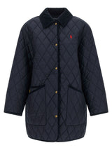 Polo Ralph Lauren Blue Polyester Full-Length Jacket