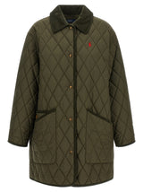 Polo Ralph Lauren Bicolor Polyester Full-Length Jacket