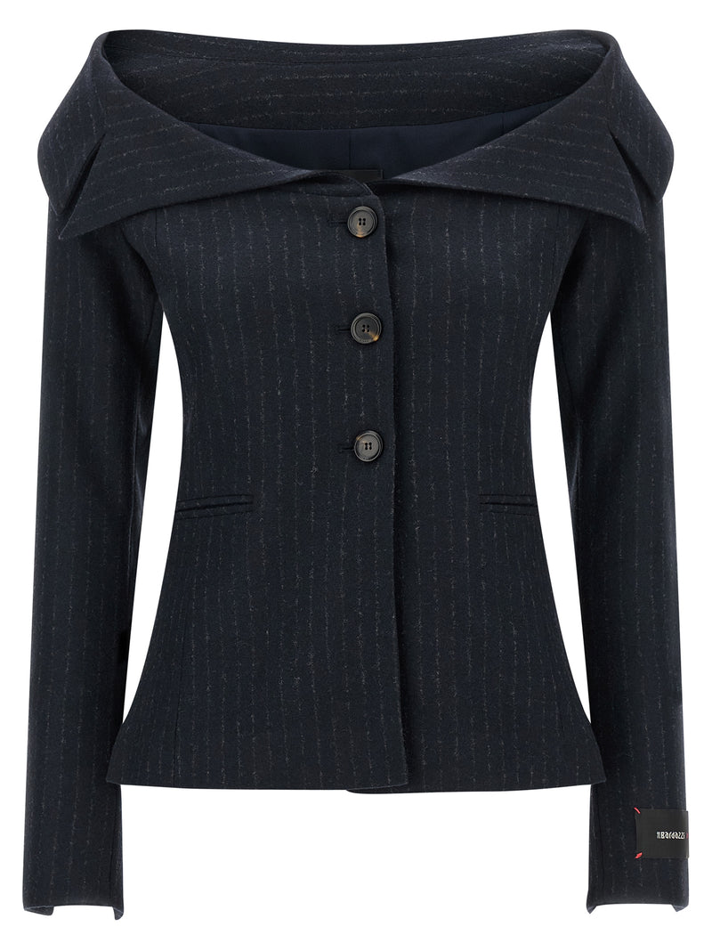 PINKO Blue Polyester Blazer