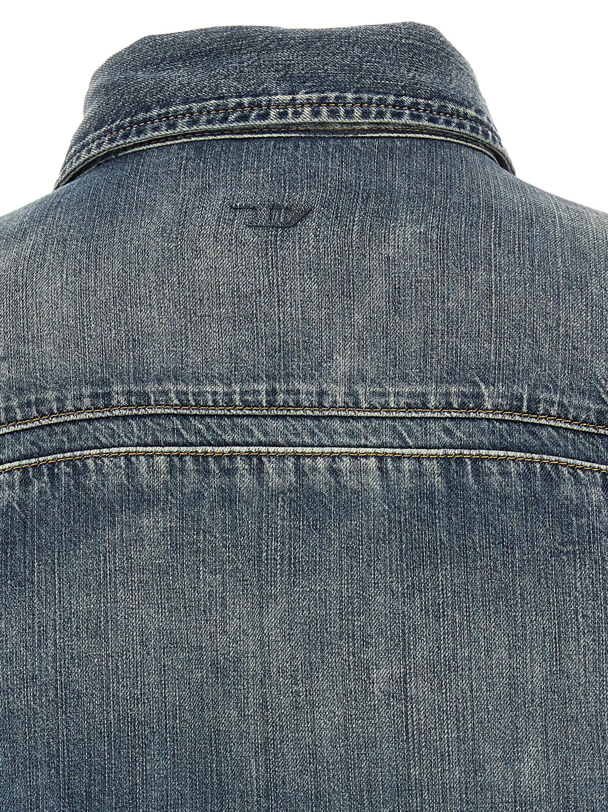 Diesel Blue Lyocell Blouse
