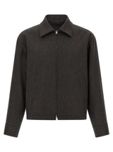 MFPEN Brown Wool Full-Length Jacket