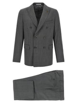 Pal Zileri Gray Wool Suit