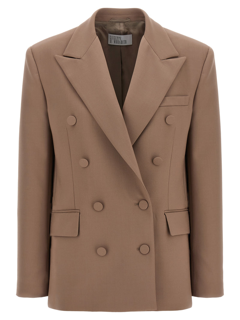 Giuseppe Di Morabito Beige Virgin Wool Blazer